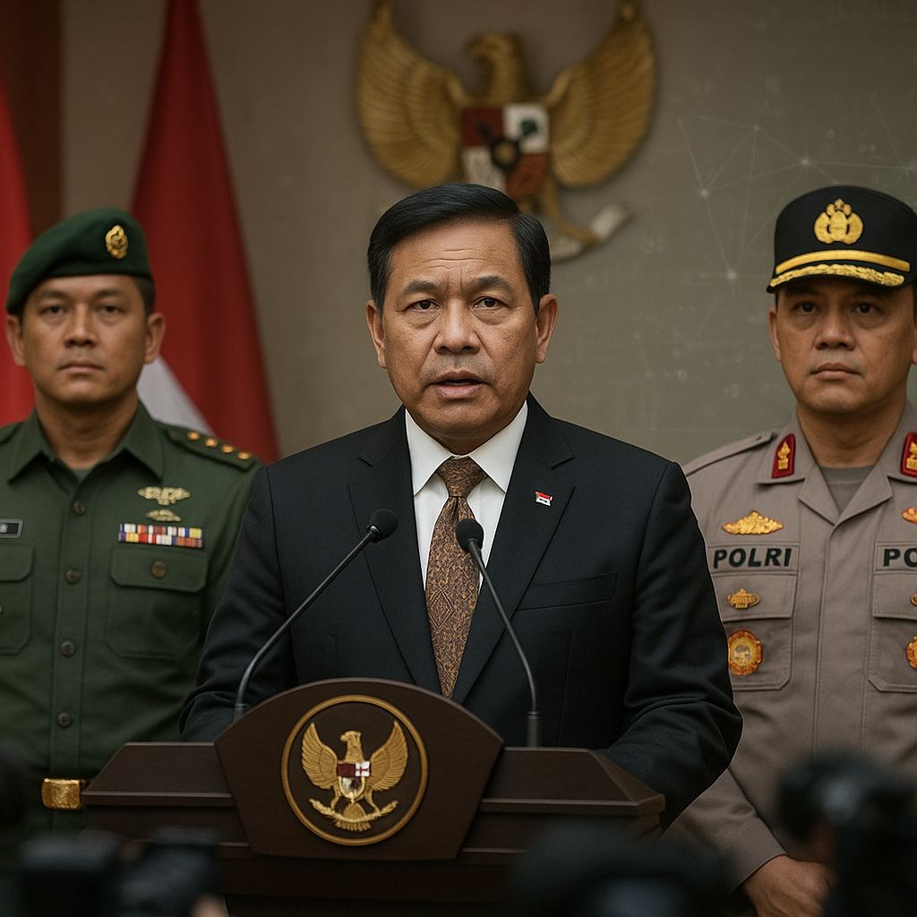 Menko Polhukam Tekankan Pentingnya Sinergi TNI-Polri Jaga Stabilitas Nasional