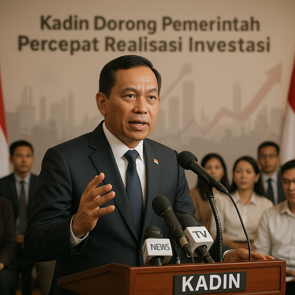 Kadin Dorong Pemerintah Percepat Realisasi Investasi untuk Serap Tenaga Kerja
