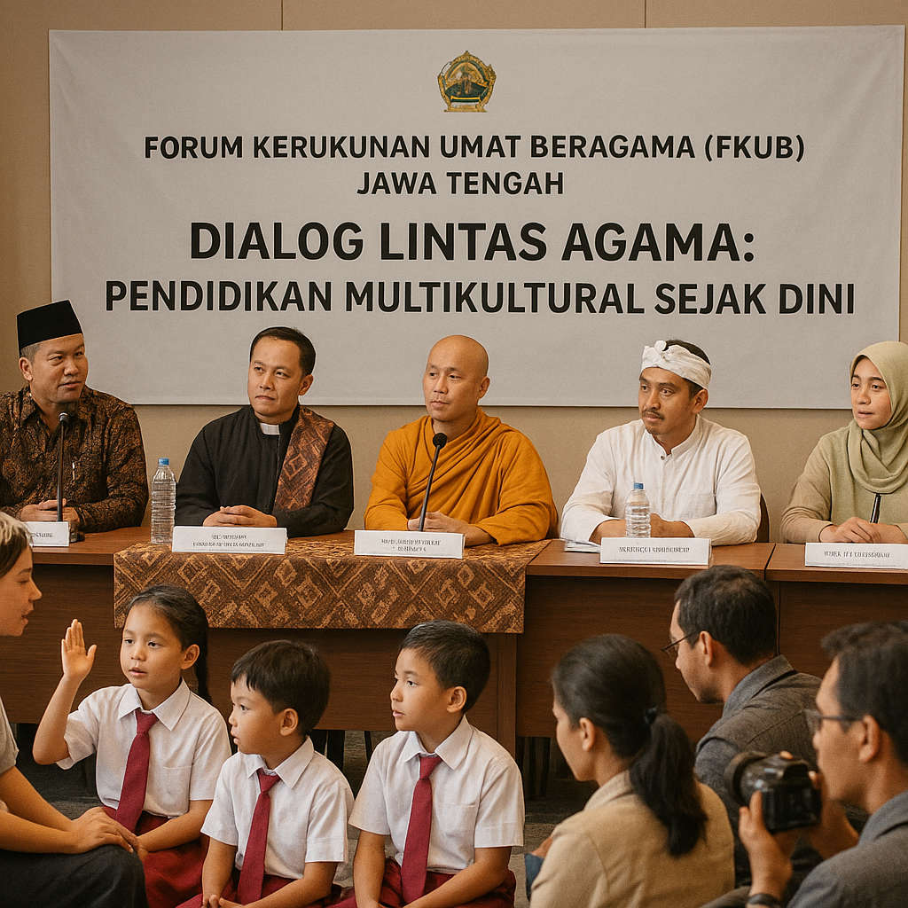 Forum Lintas Agama Jateng Gelar Dialog, Tekankan Pendidikan Multikultural Sejak Dini