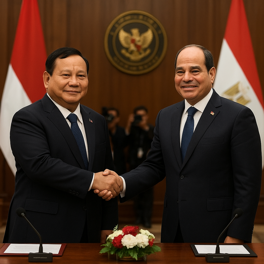 Prabowo dan El-Sisi Sepakati Penguatan Kerja Sama Ekonomi dan Pertahanan