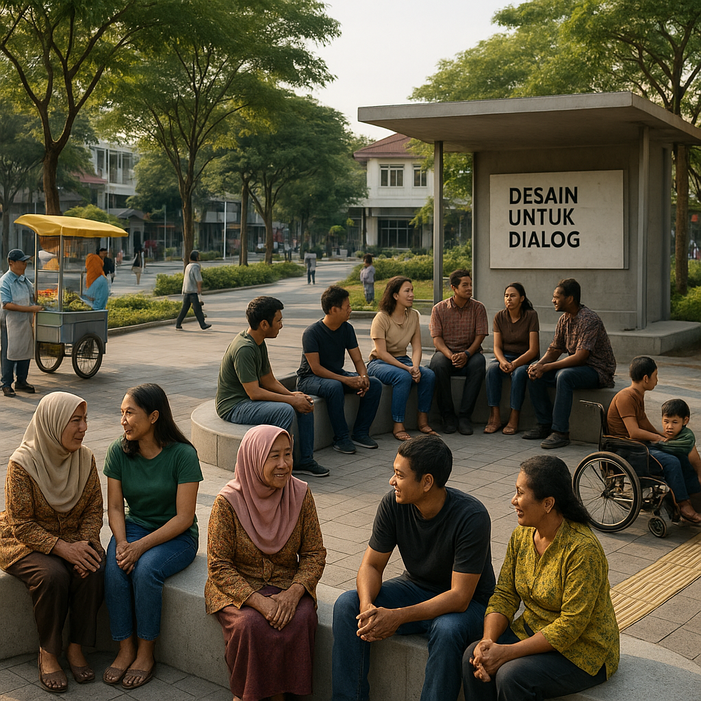 Kementerian PUPR: Infrastruktur Publik Dirancang untuk Meningkatkan Interaksi Sosial Antar Kelompok