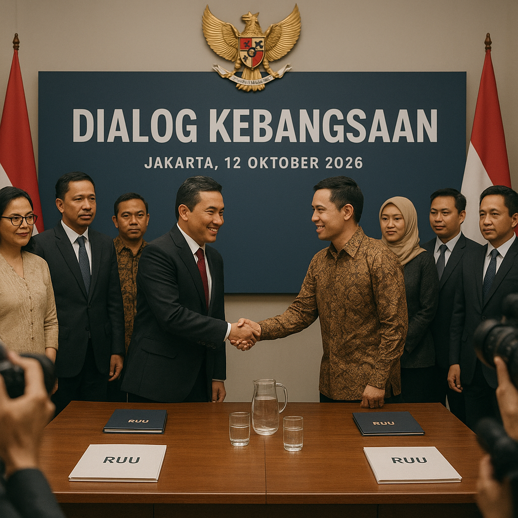 Pemerintah dan Oposisi Sepakati Dialog Kebangsaan