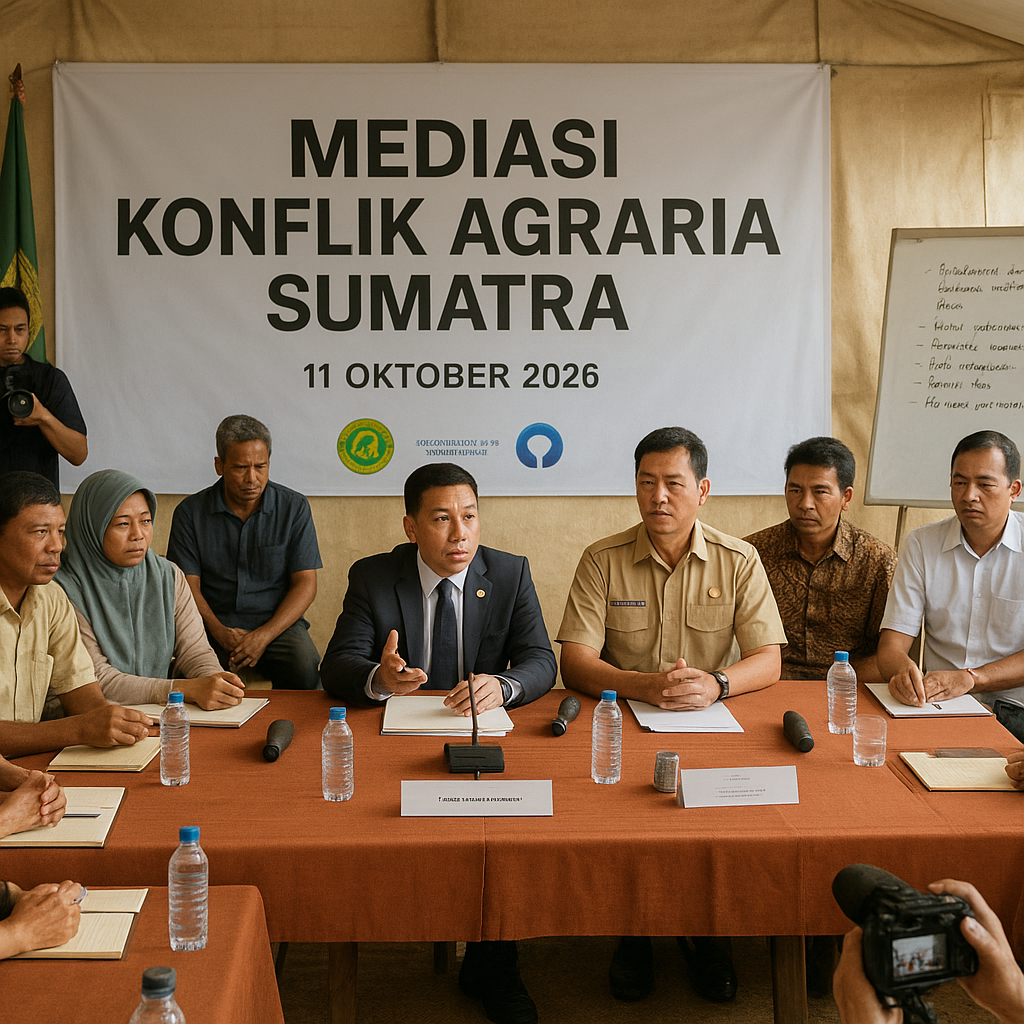 Mediasi Konflik Agraria di Sumatra: Tanah, Keadilan, dan Perdamaian