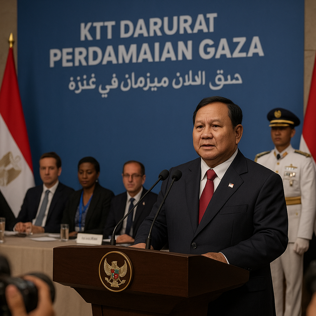 Diplomasi Jadi Aksi Nyata: Prabowo Menuju Kairo dan Gaza