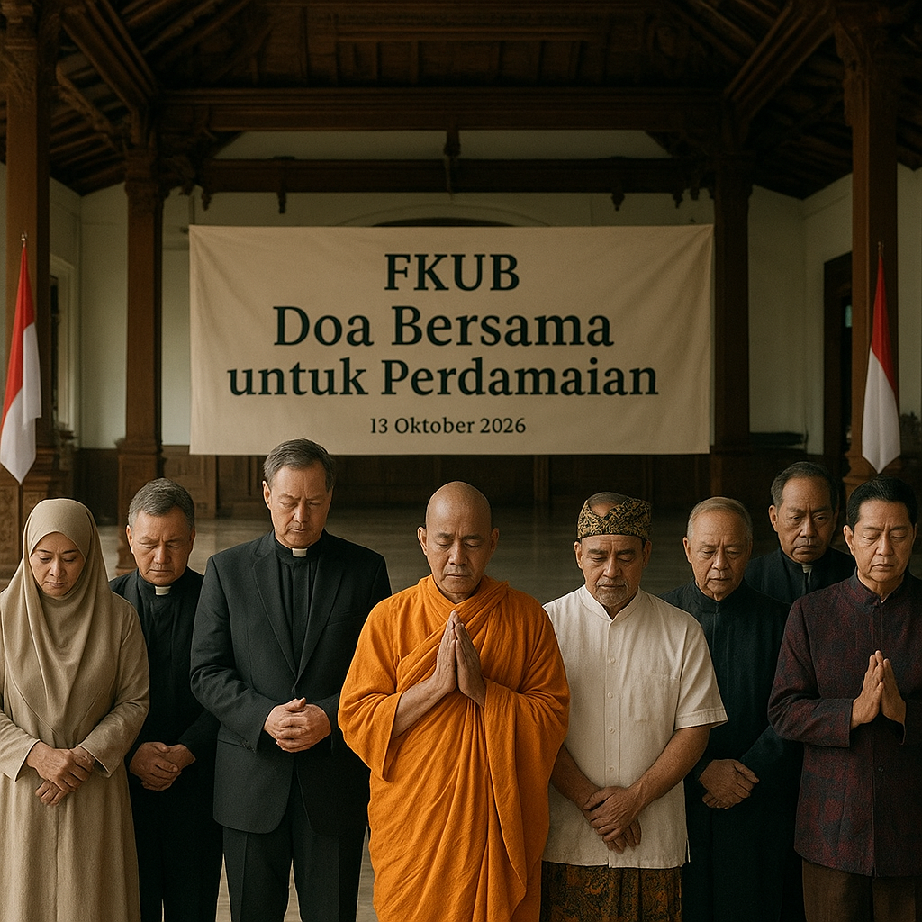 Tokoh Lintas Agama di Solo Gelar Doa Bersama untuk Perdamaian Nasional dan Dunia