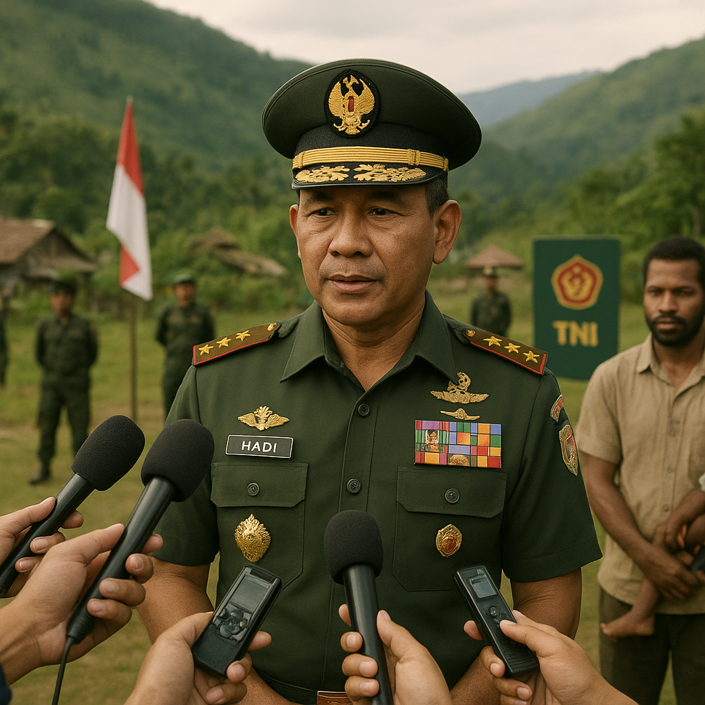 Panglima TNI Tegaskan Operasi di Papua Prioritaskan Pendekatan Kemanusiaan dan Dialog