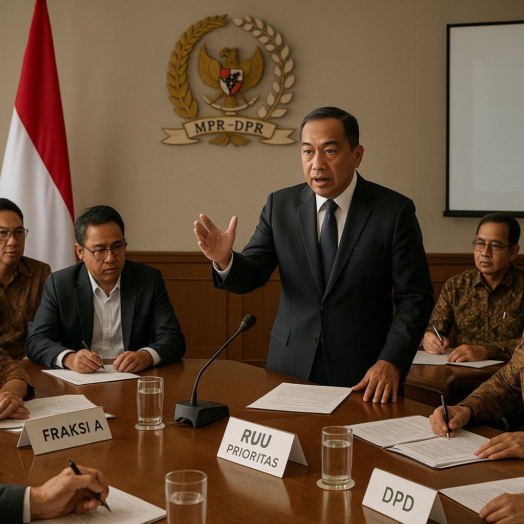 Ketua MPR Ajak Semua Fraksi Perkuat Dialog untuk Penyusunan RUU Prioritas yang Mengakomodir Aspirasi Beragam