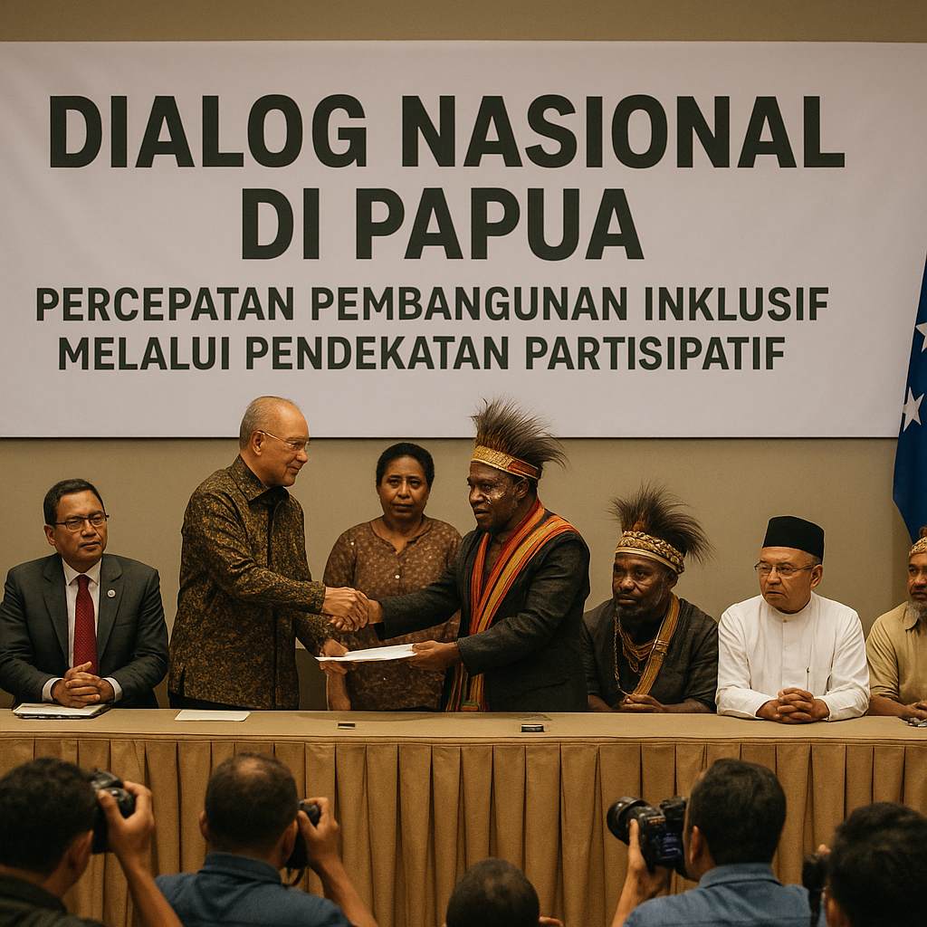 Dialog Nasional di Papua Sepakati Percepatan Pembangunan Inklusif