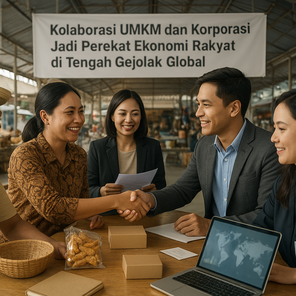 Kolaborasi UMKM dan Korporasi Jadi Perekat Ekonomi Rakyat di Tengah Gejolak Global