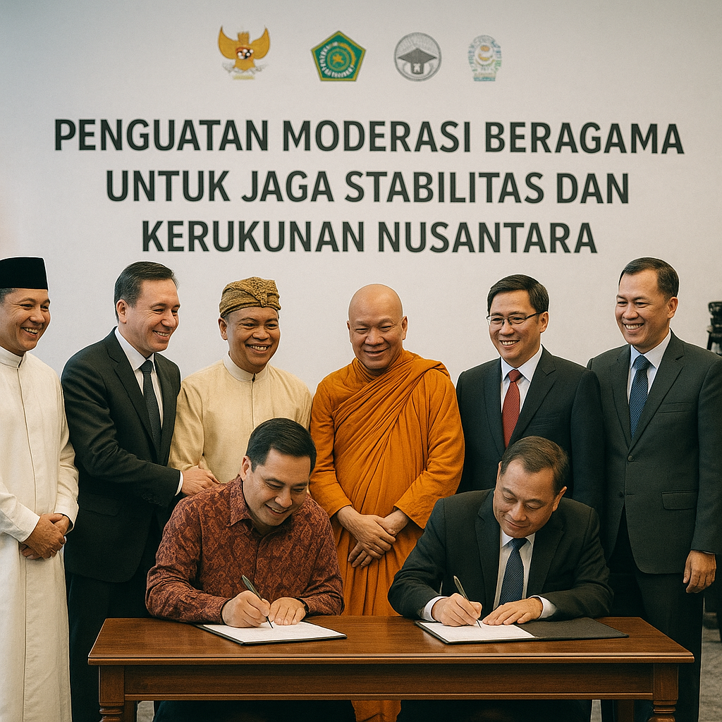 Pemerintah Perkuat Moderasi Beragama untuk Jaga Stabilitas dan Kerukunan Nusantara