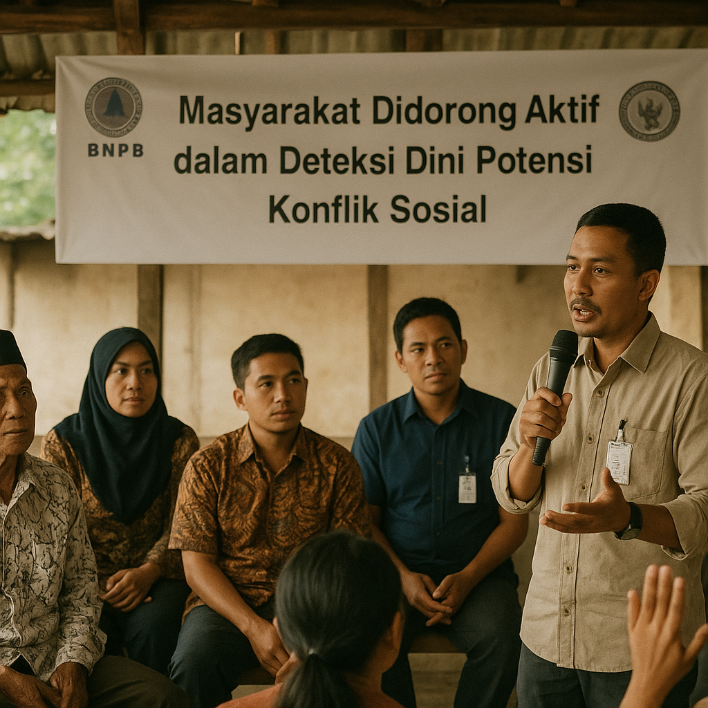 Masyarakat Didorong Aktif dalam Deteksi Dini Potensi Konflik Sosial