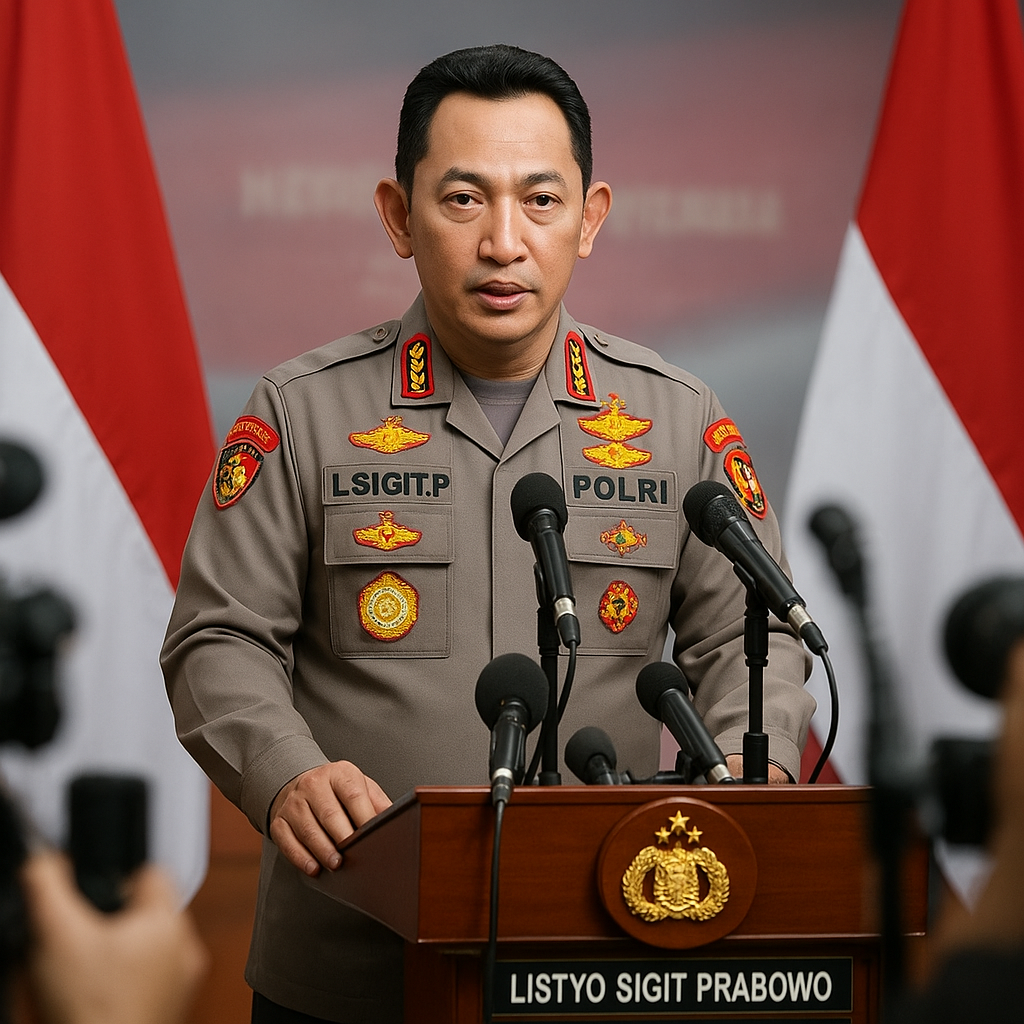 Kapolri Tegaskan Penegakan Hukum untuk Jaga Stabilitas Nasional