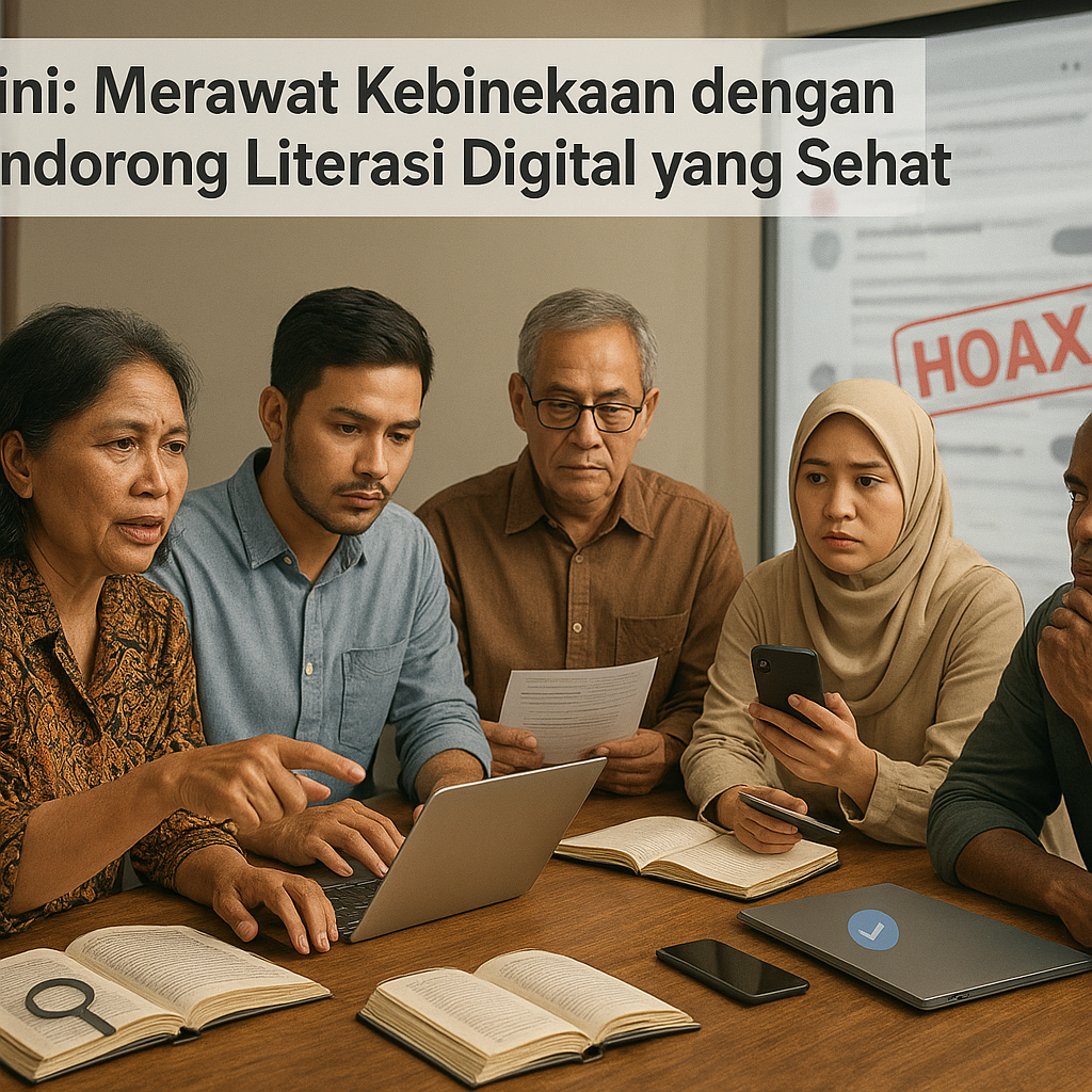 Opini: Merawat Kebinekaan dengan Mendorong Literasi Digital yang Sehat