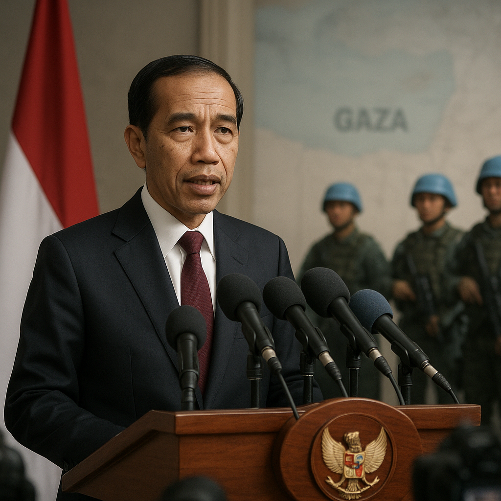 Presiden Tegaskan Kesiapan Indonesia Sediakan Pasukan Penjaga Perdamaian untuk Gaza