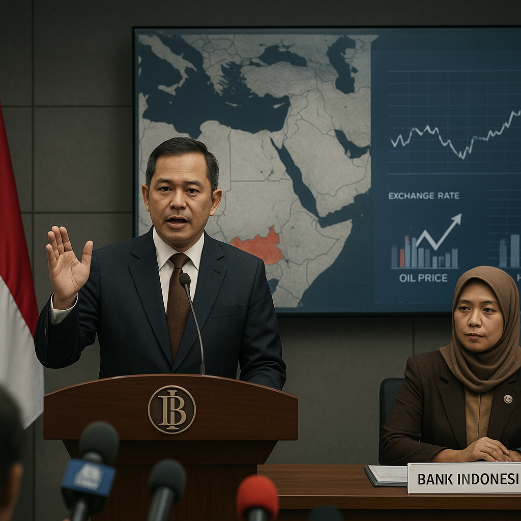 Pemerintah dan Bank Centralkaji Dampak Konflik Timur Tengah terhadap Stabilitas Ekonomi Nasional