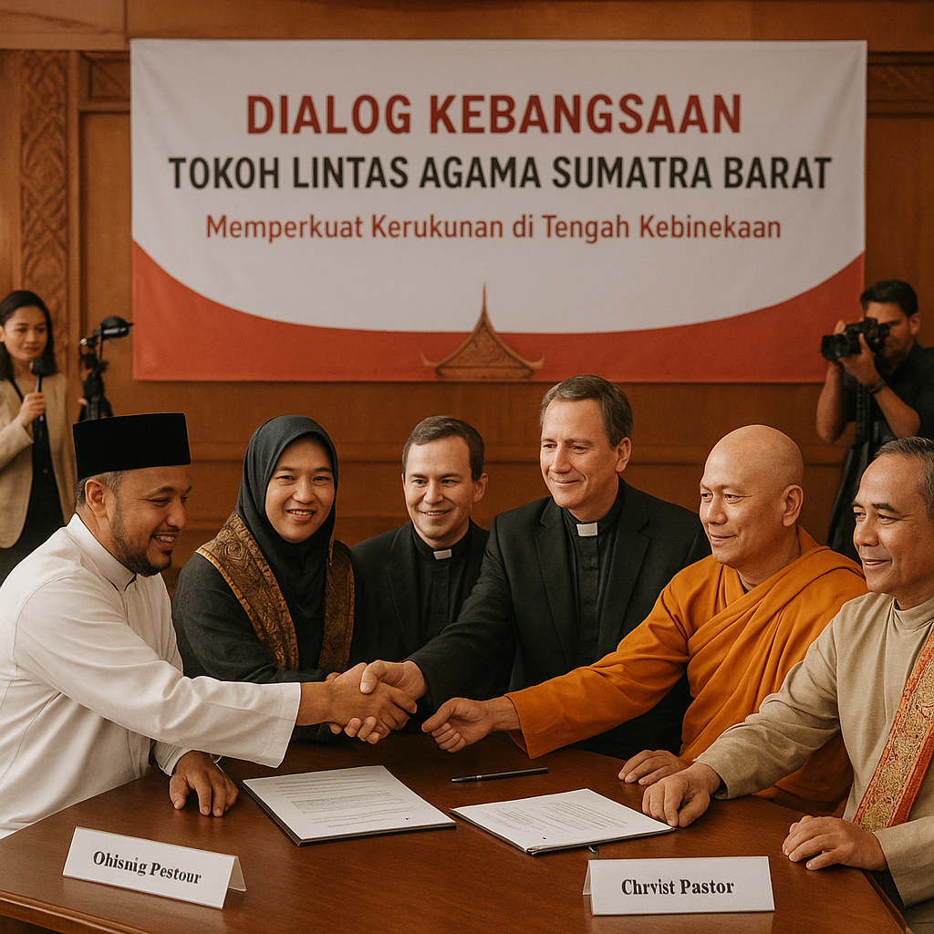 Tokoh Lintas Agama di Sumatra Barat Gelar Dialog Kebangsaan untuk Perkuat Kerukunan