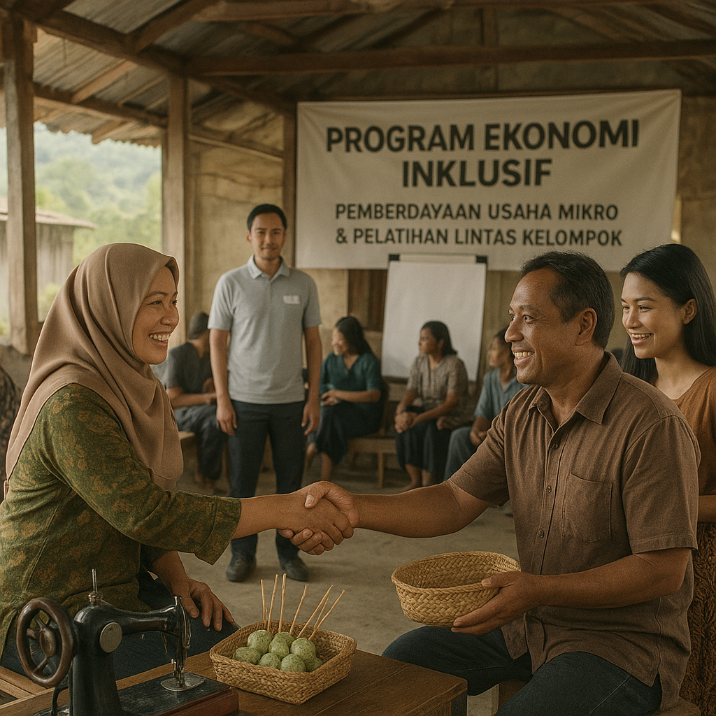 Pertumbuhan Ekonomi Inklusif Diklaim Jadi Perekat Sosial di Daerah Rawan Konflik