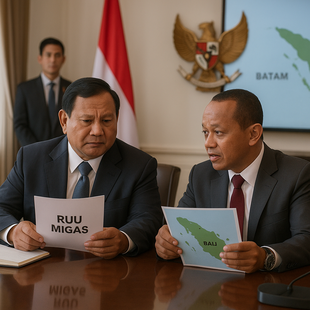 Presiden Prabowo Panggil Menko Bahlil Bahas Penguatan Tata Kelola Migas dan Perbaikan Layanan Energi