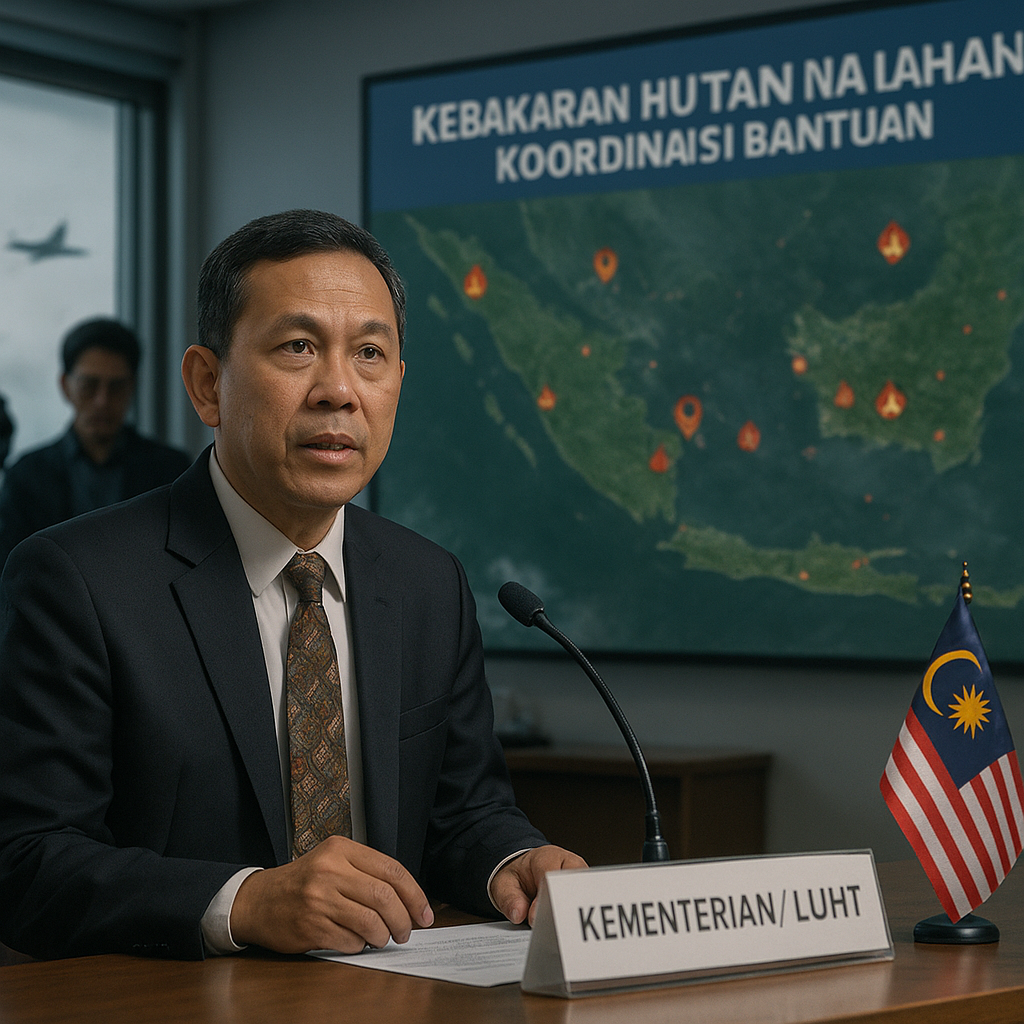 RI Bantah Menolak Bantuan Karhutla dari Malaysia, Tegaskan Masih dalam Proses Komunikasi