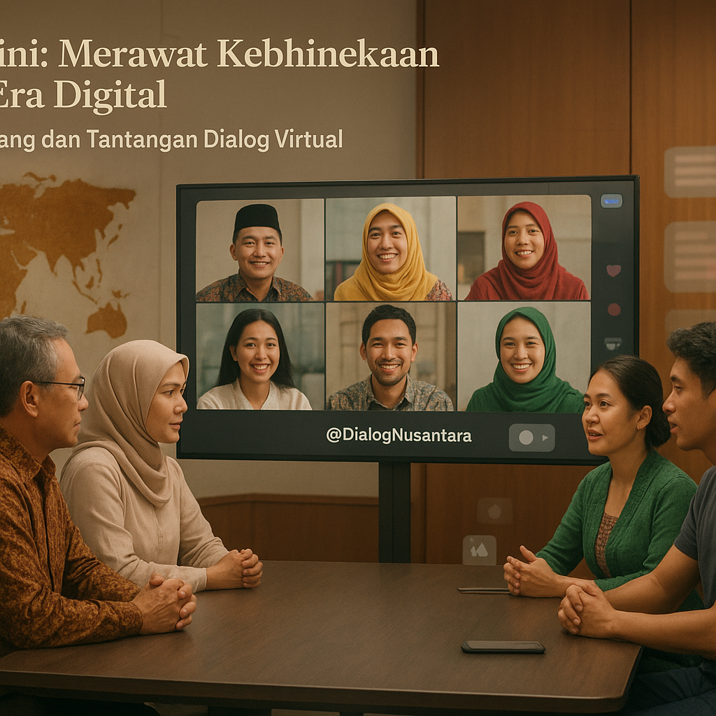Opini: Merawat Kebhinekaan di Era Digital, Peluang dan Tantangan Dialog Virtual