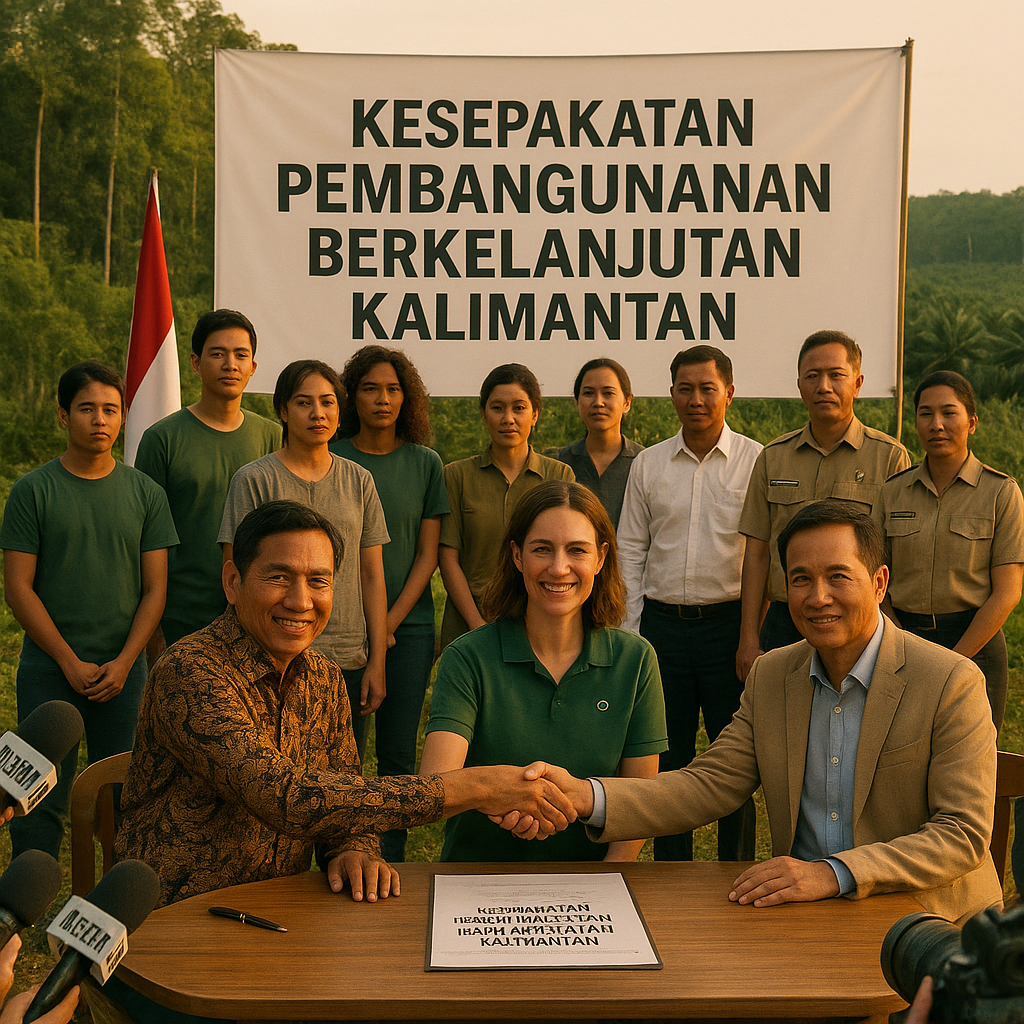 Pemerintah dan Aktivis Lingkungan Capai Kesepakatan Pembangunan Berkelanjutan di Kalimantan