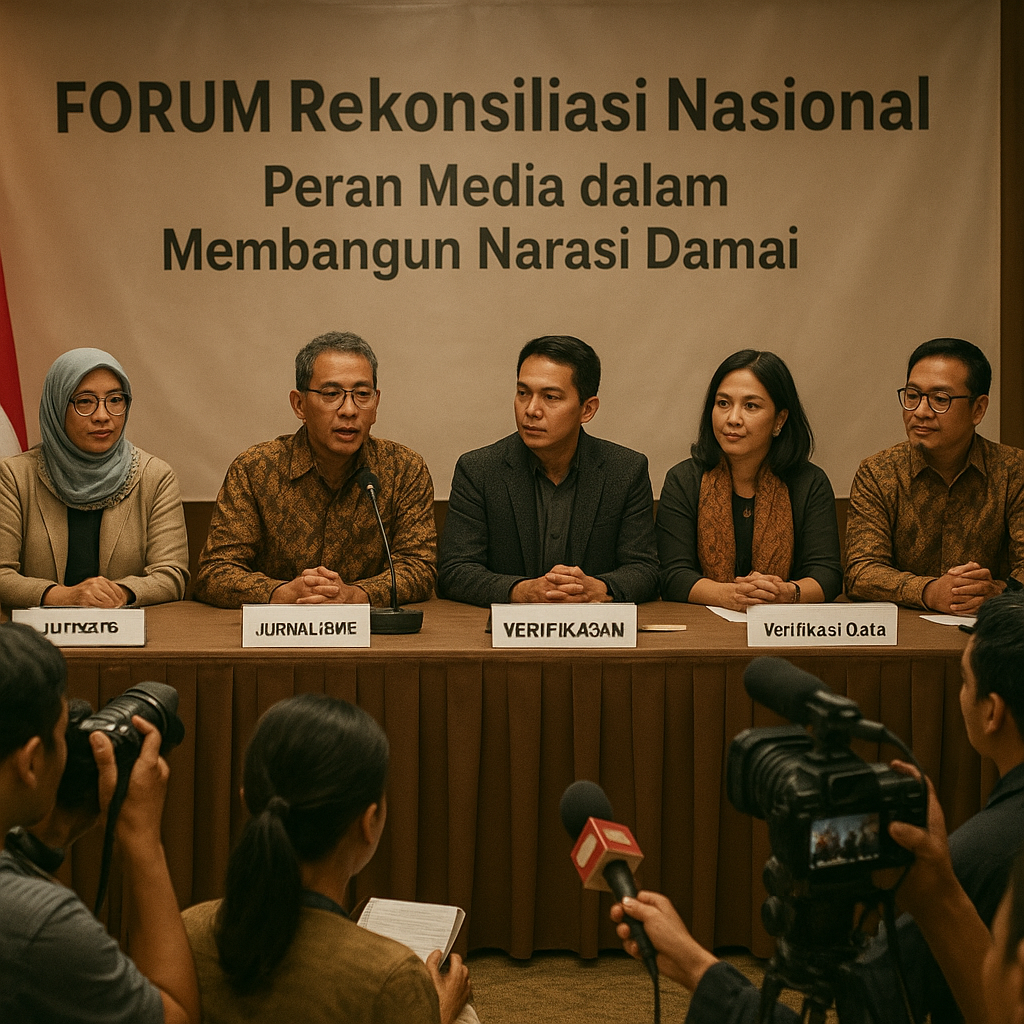 Forum Rekonsiliasi Nasional Bahas Peran Media dalam Membangun Narasi Damai