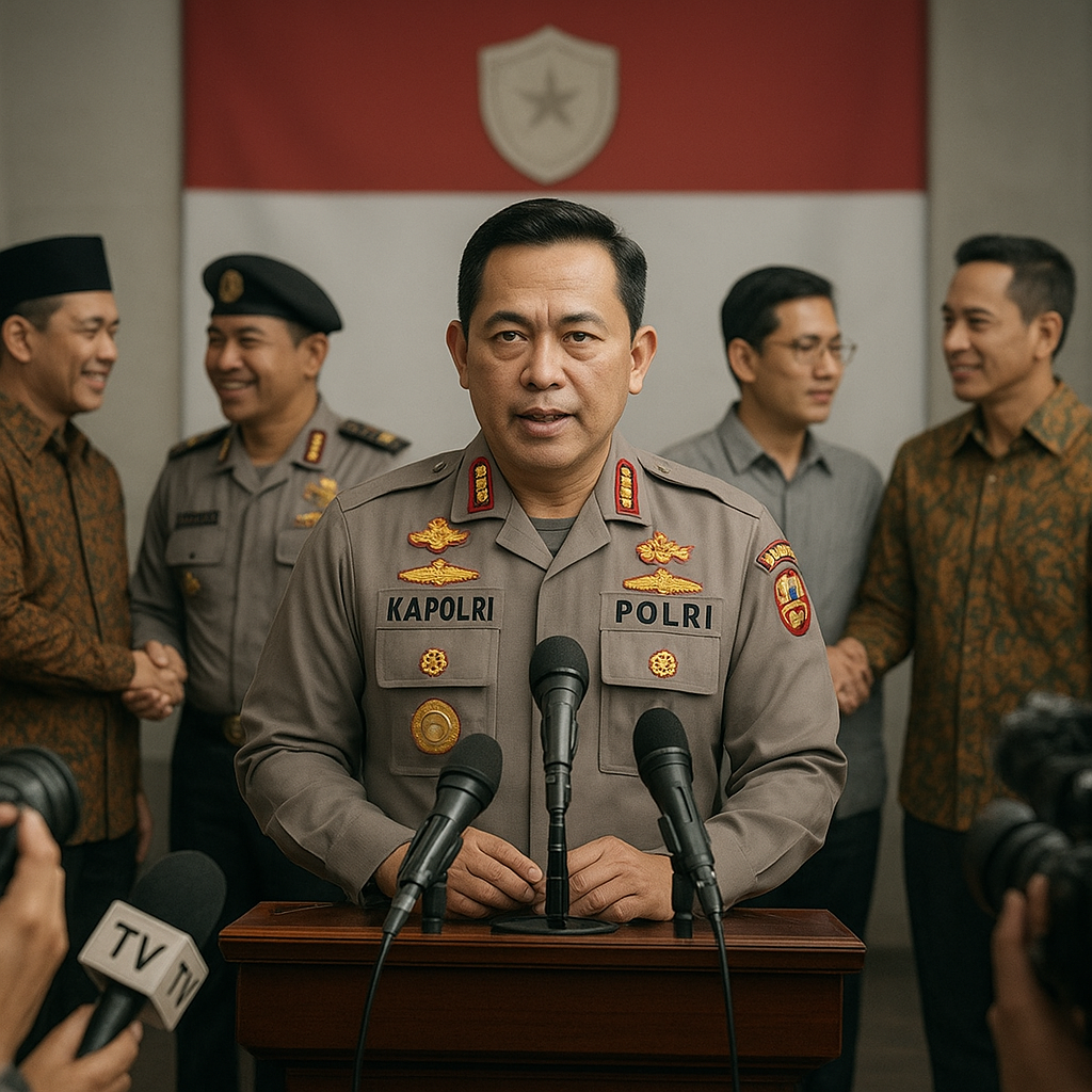Kapolri: Stabilitas Keamanan Nasional Terjaga Berkat Kolaborasi Masyarakat