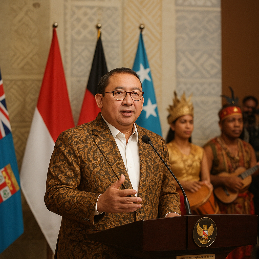 Diplomasi Budaya Fadli Zon: Kesamaan Budaya Indonesia dan Pasifik Bisa Jadi Jembatan Perdamaian