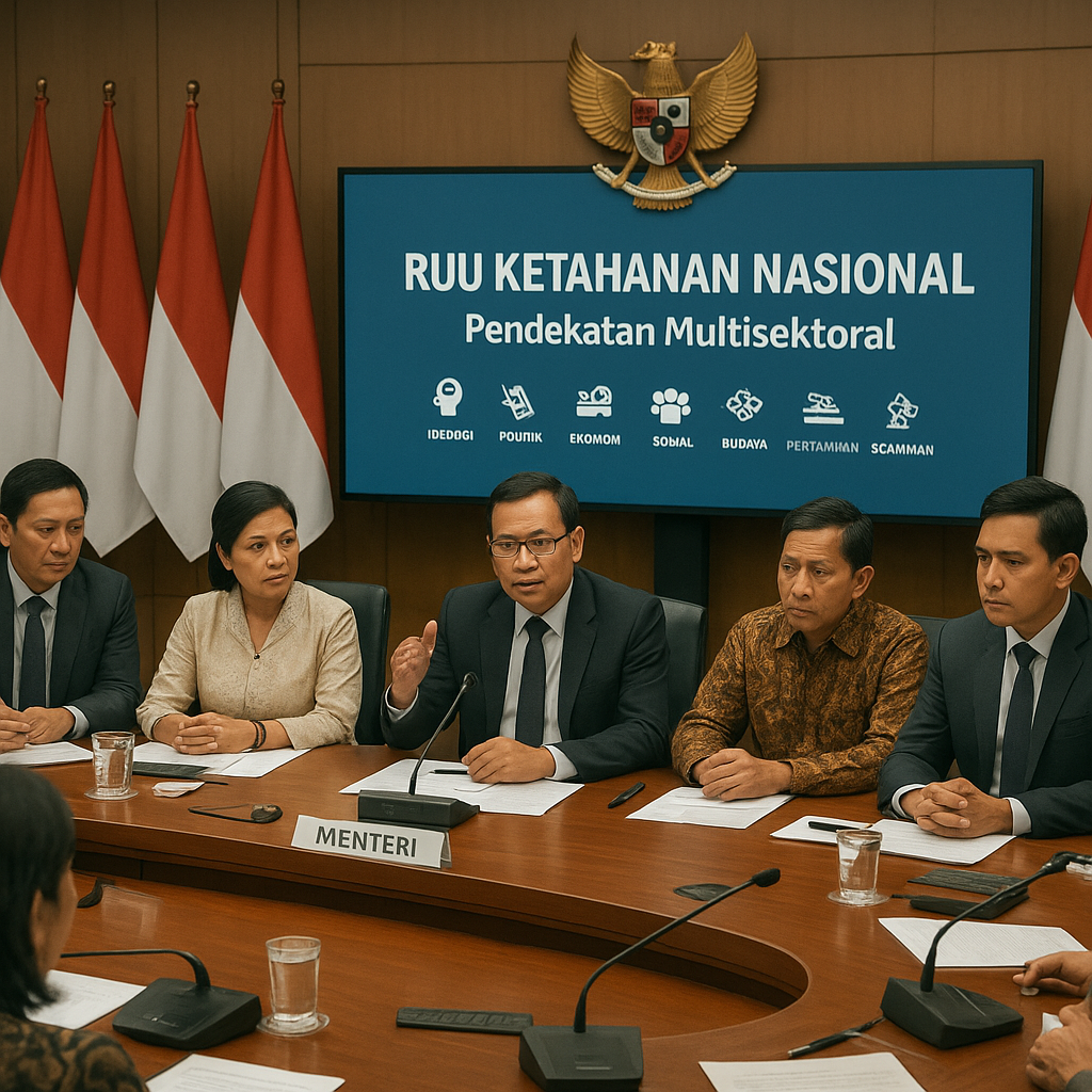 Pemerintah dan DPR Bahas RUU Ketahanan Nasional, Soroti Pentingnya Pendekatan Multisektoral