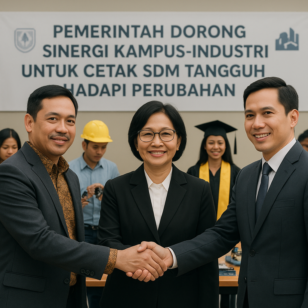 Pemerintah Dorong Sinergi Kampus-Industri untuk Cetak SDM Tangguh Hadapi Perubahan