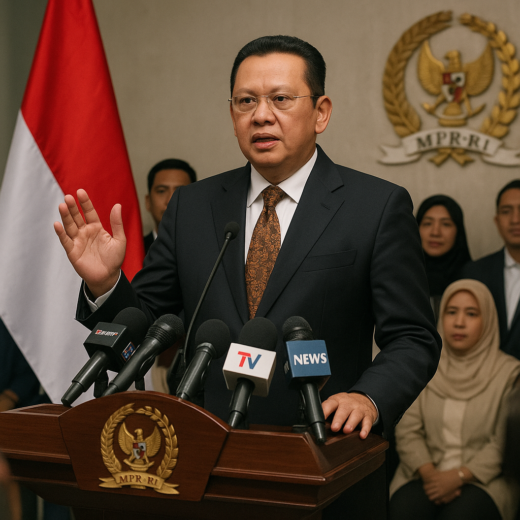 Ketua MPR Ajak Seluruh Komponen Bangsa Jaga Stabilitas Politik Jelang Tahapan Pemilu 2027