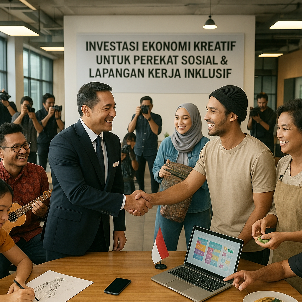 Kadin Dorong Peningkatan Investasi di Sektor Ekonomi Kreatif untuk Perekat Sosial dan Ciptakan Lapangan Kerja Inklusif