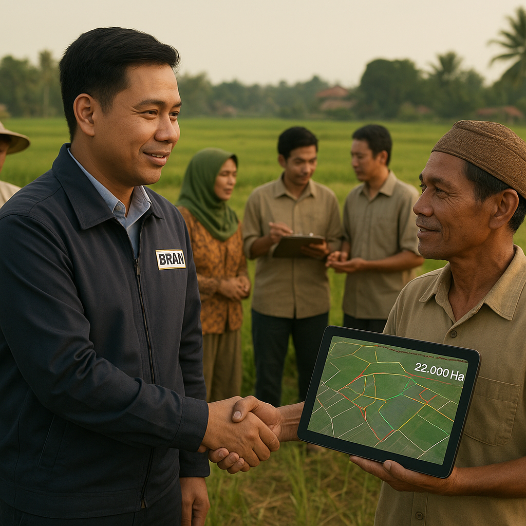 BRAN Mau Distribusi Ulang 22.000 Ha Lahan, Ini Tujuannya