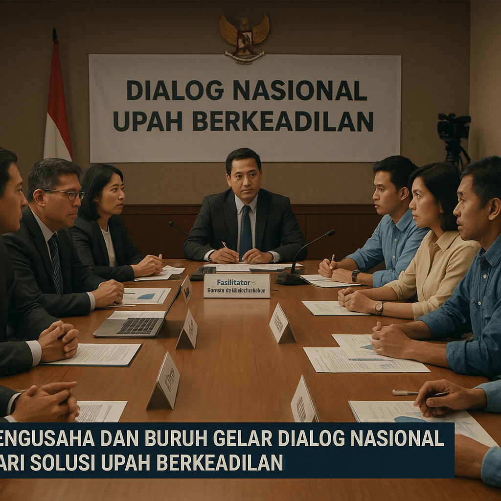 Pengusaha dan Buruh Gelar Dialog Nasional Cari Solusi Upah Berkeadilan