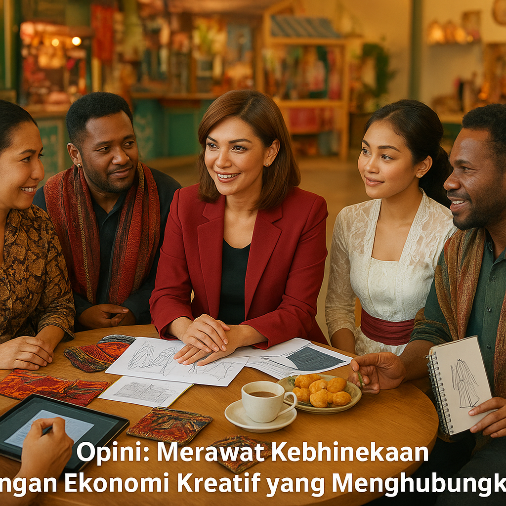 Opini: Merawat Kebhinekaan dengan Ekonomi Kreatif yang Menghubungkan