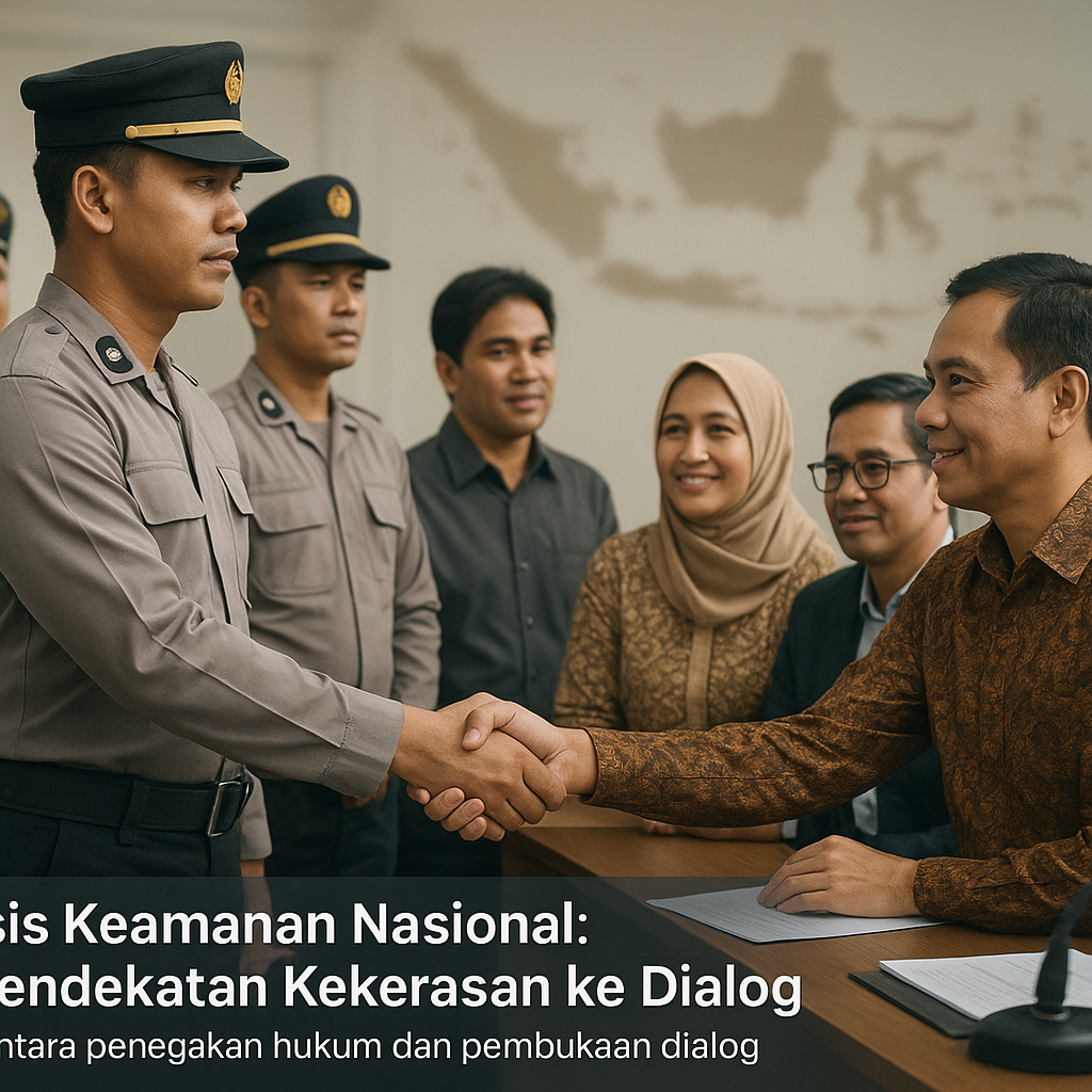 Analisis Keamanan Nasional: Dari Pendekatan Kekerasan ke Dialog