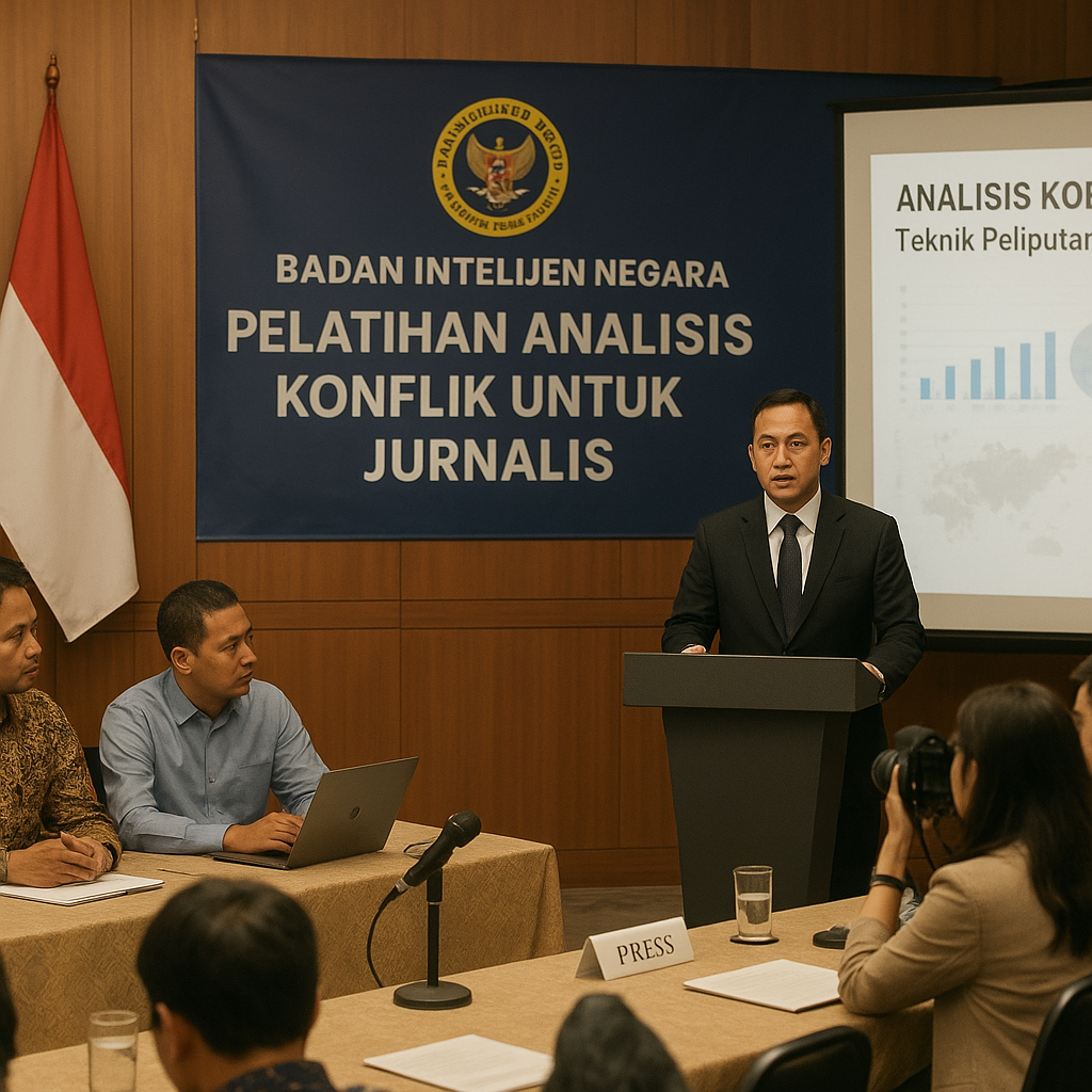 Badan Intelijen Negara Gelar Pelatihan Analisis Konflik untuk Jurnalis