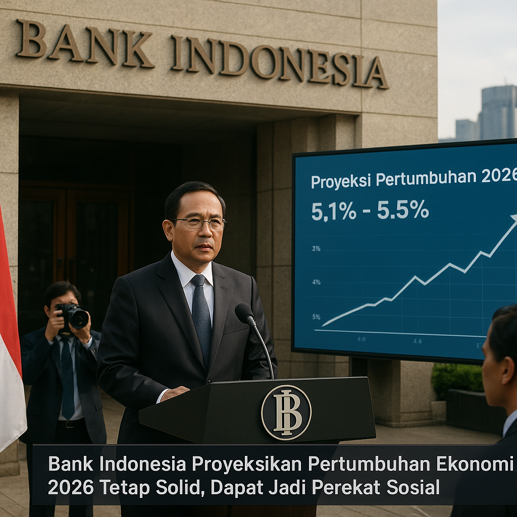 Bank Indonesia Proyeksikan Pertumbuhan Ekonomi 2026 Tetap Solid, Dapat Jadi Perekat Sosial