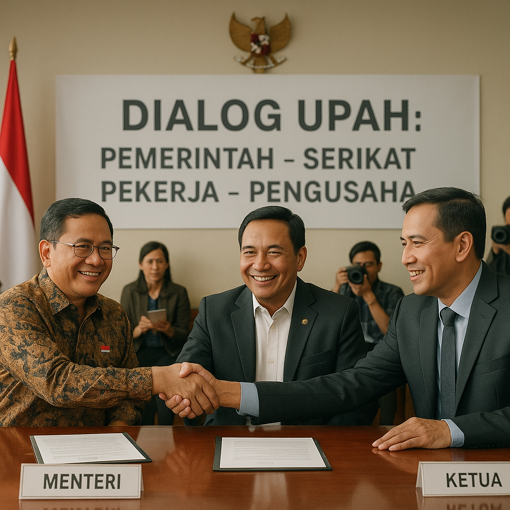 Pemerintah dan Serikat Pekerja Sepakat Tingkatkan Dialog Soal Upah