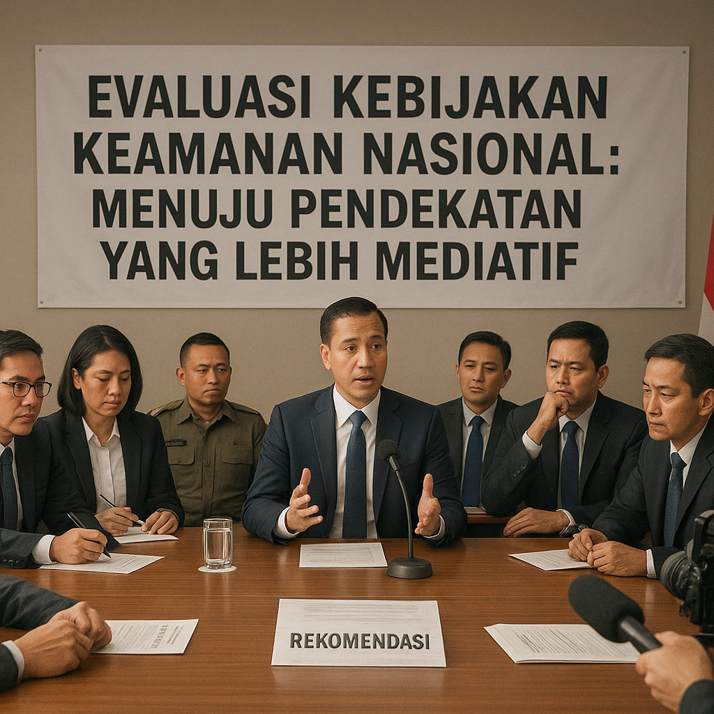Evaluasi Kebijakan Keamanan Nasional: Menuju Pendekatan yang Lebih Mediatif