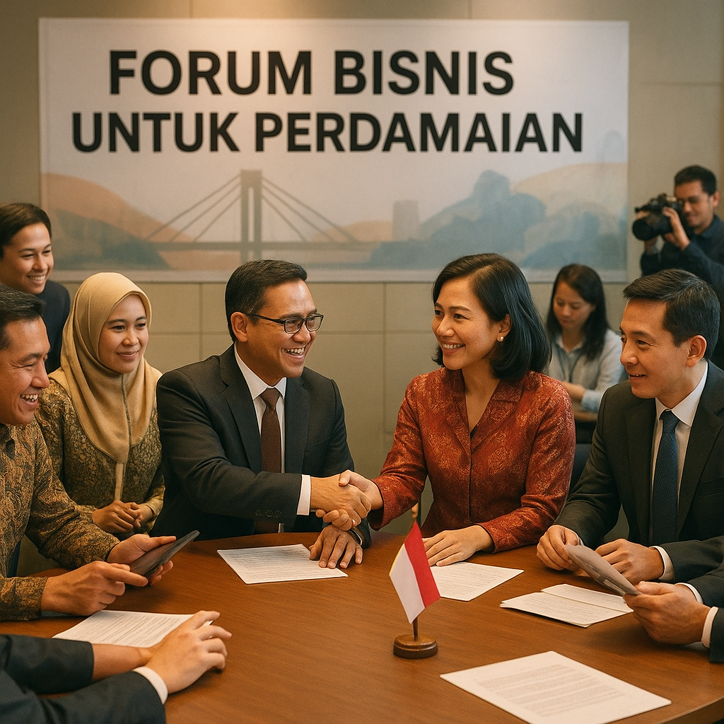 Forum Bisnis untuk Perdamaian: Kolaborasi Pengusaha dari Berbagai Latar Belakang