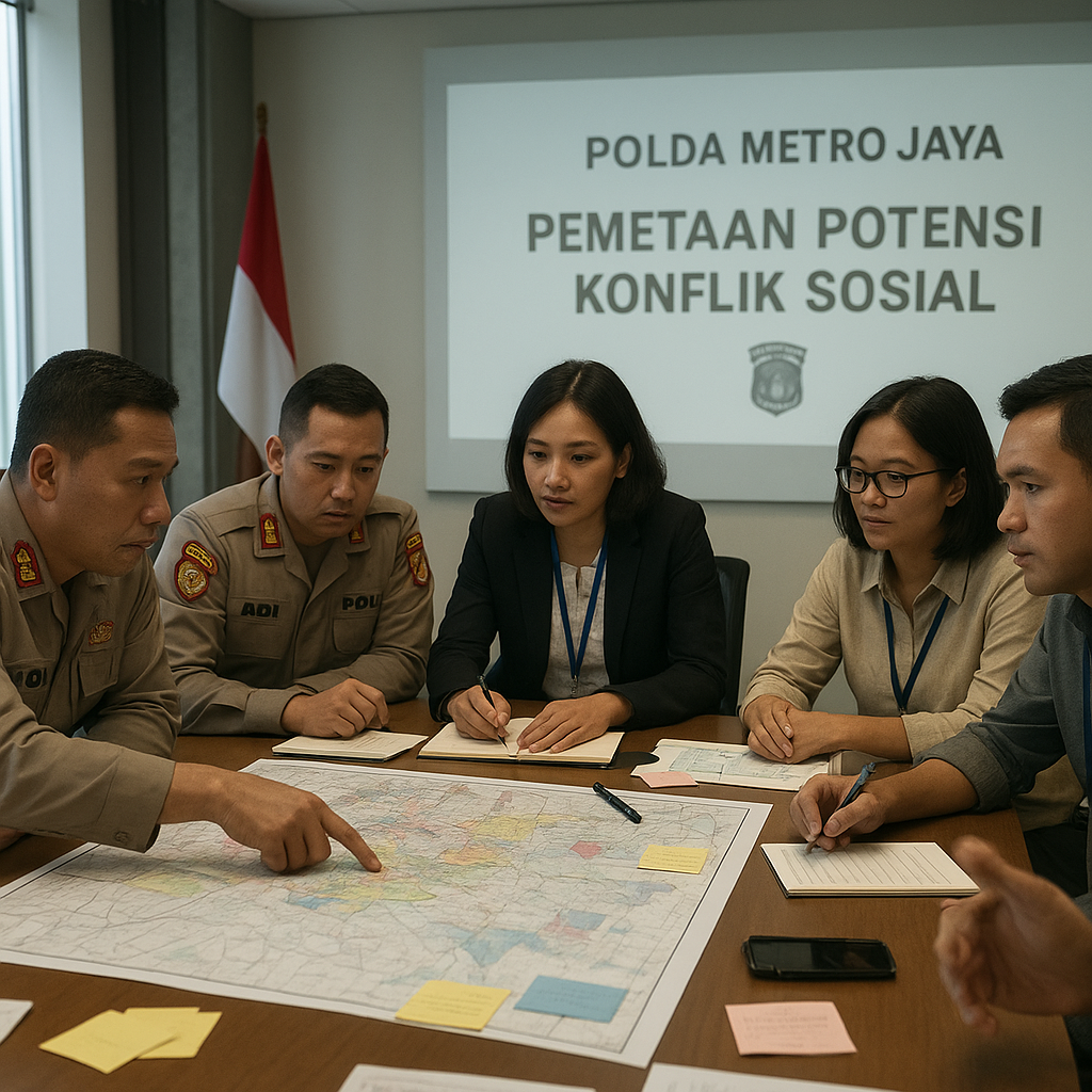 Polda Metro Jaya Gelar Pemetaan Potensi Konflik Sosial Bersama Akademisi dan LSMs