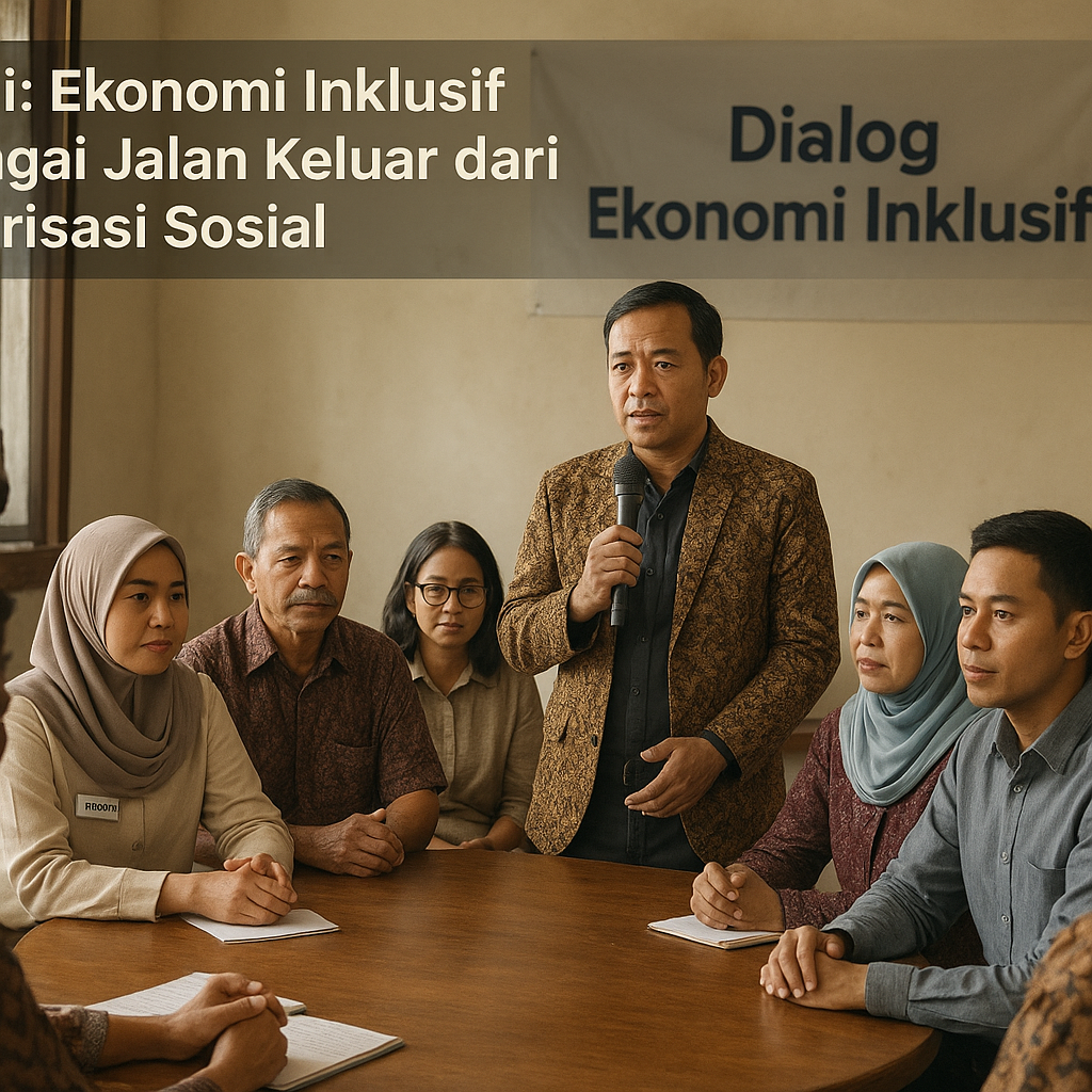 Opini: Ekonomi Inklusif sebagai Jalan Keluar dari Polarisasi Sosial