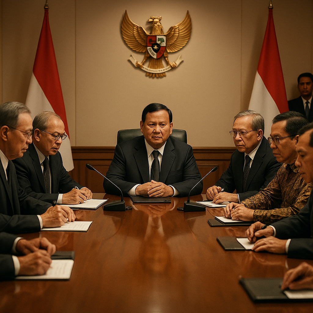 Para Mantan Presiden dan Cawapres Ikut Rapat Bahas Isu Stabilitas Politik