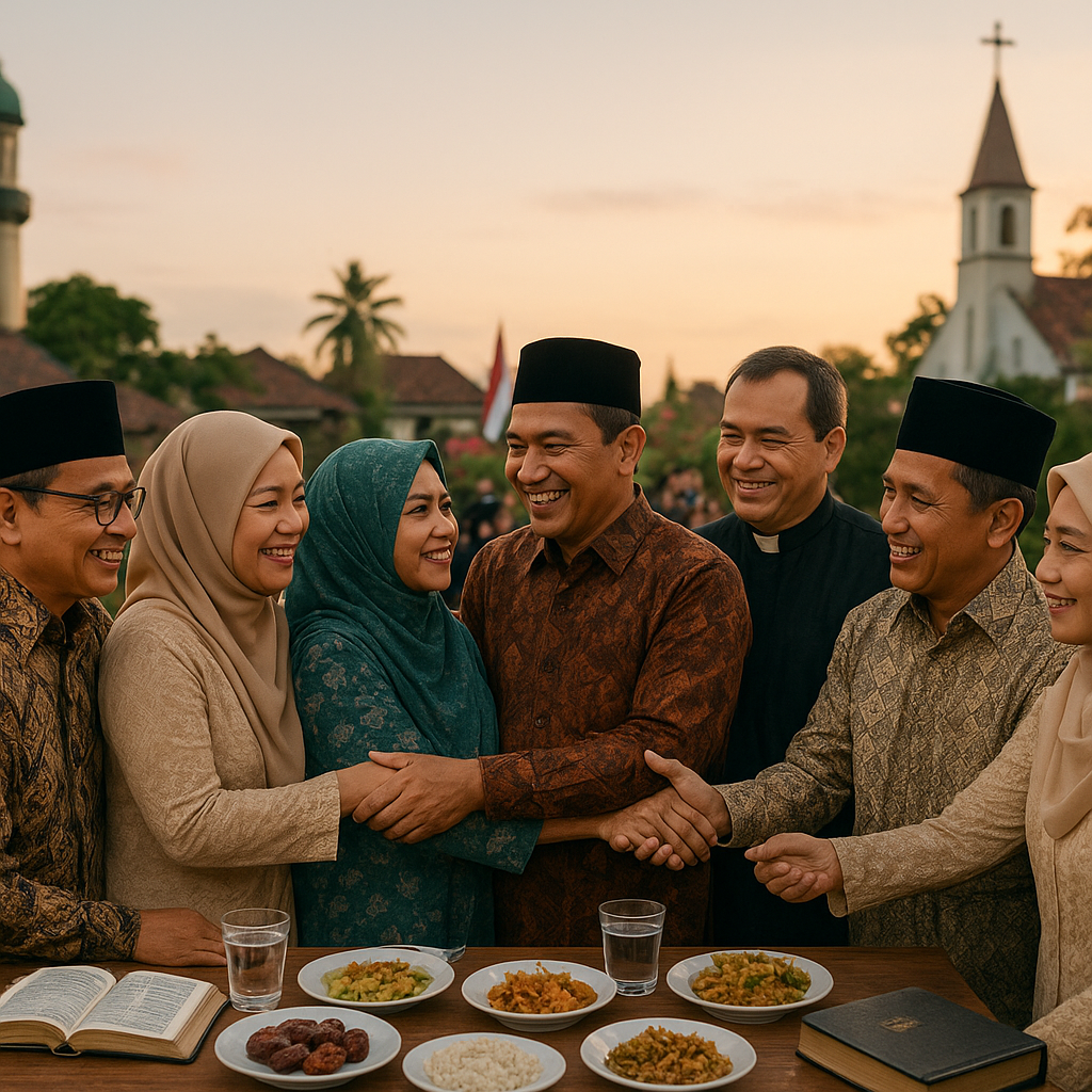 Tokoh Lintas Agama di Ambon Gelar Silaturahmi Ramadan, Perkuat Toleransi Pasca-Konflik