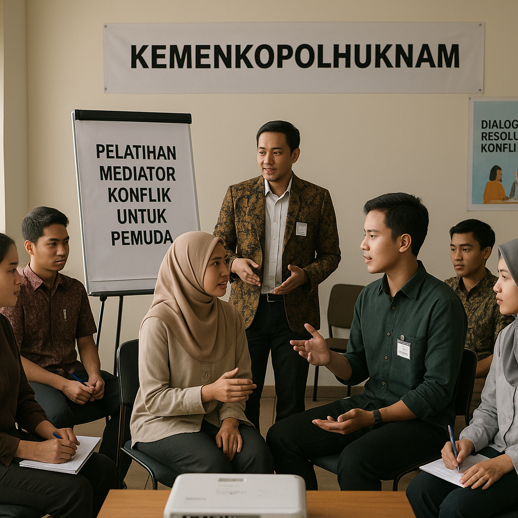 Kemenkopolhuknam Gelar Pelatihan Mediator Konflik untuk Pemuda dari Berbagai Daerah