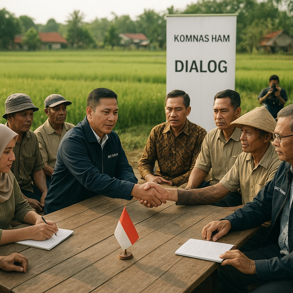 Komnas HAM Dorong Penyelesaian Konflik Agraria Lewat Dialog, Bukan Kekerasan