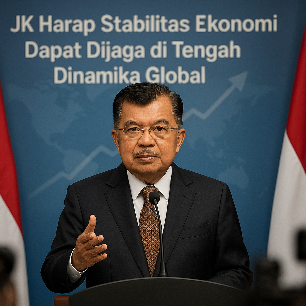 JK Harap Stabilitas Ekonomi Dapat Dijaga di Tengah Dinamika Global
