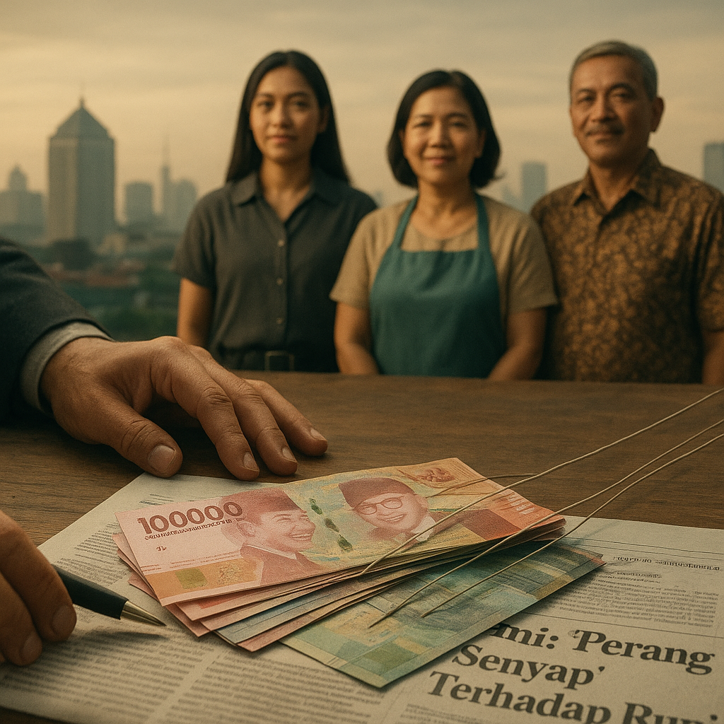 Opini: 'Perang Senyap' Terhadap Rupiah dan Pentingnya Percaya Diri Kolektif