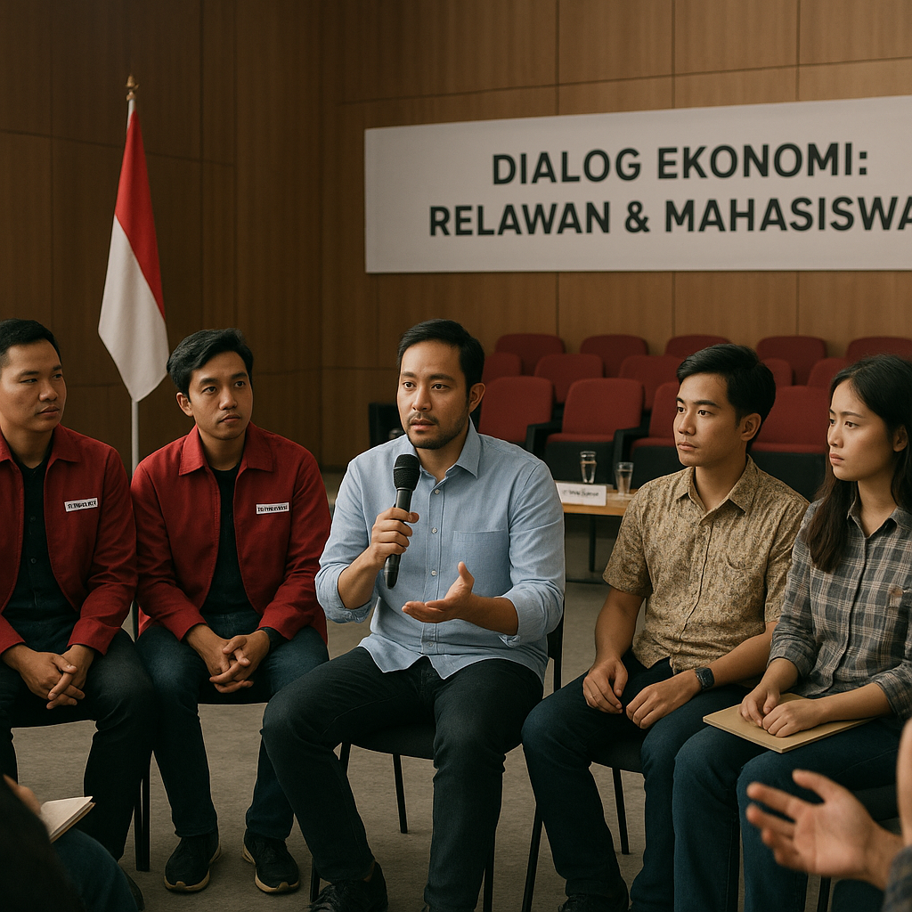 Relawan Prabowo-Gibran Gelar Dialog dengan Mahasiswa, Bahas Solusi Ekonomi
